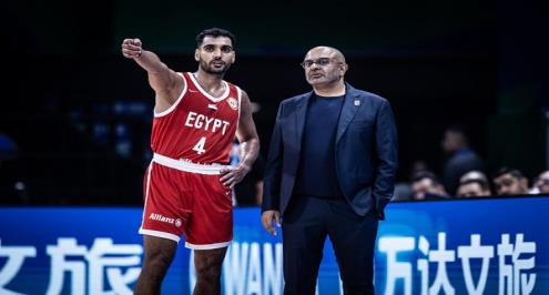 إيهاب أمين بـ26 نقطة.. ماذا قدم نجوم سلة مصر أمام مونتينجرو في كأس العالم؟